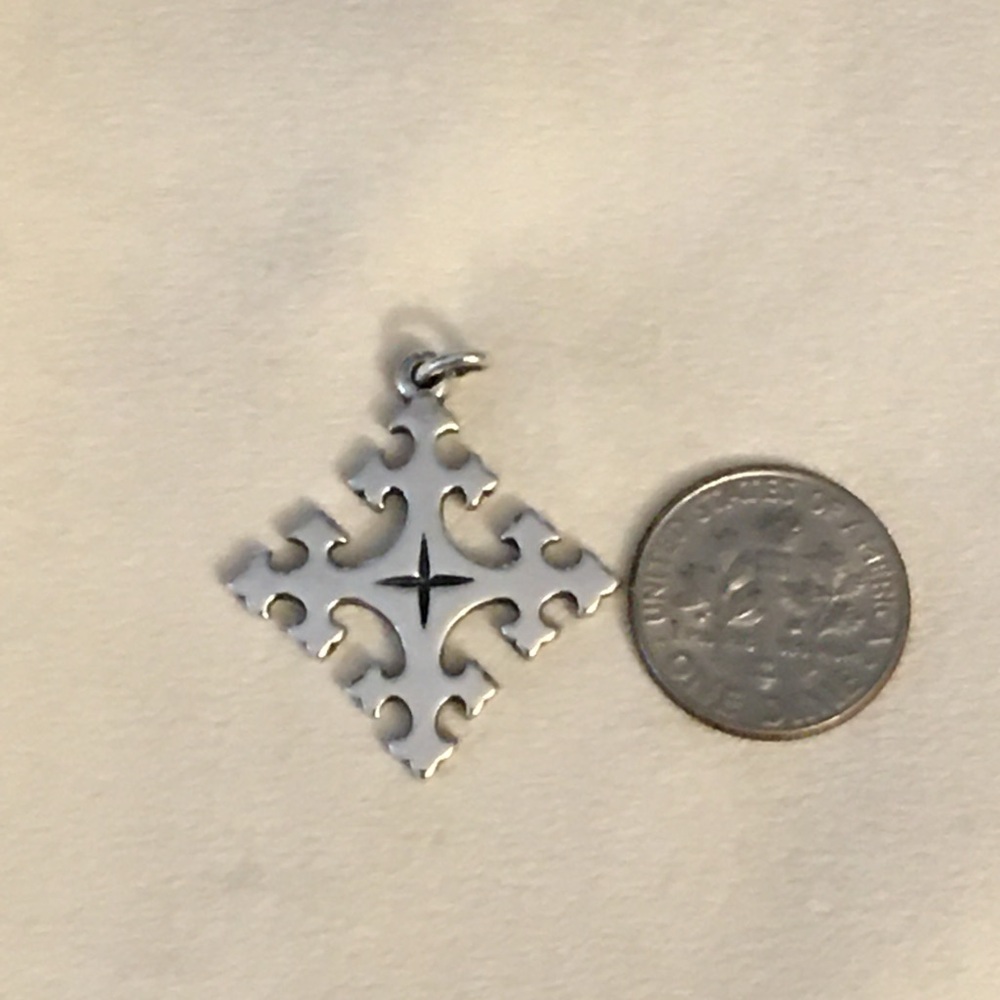 James Avery retired cross pendant